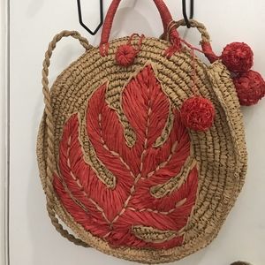 NEW! SUMMER STRAW BAG - RAFFIA -TOMMY BAHAMA -